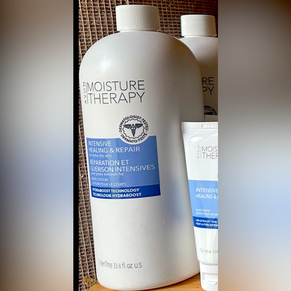 Avon Moisture Therapy Bonus-Size Intensive Healing & Repair Body Lotion